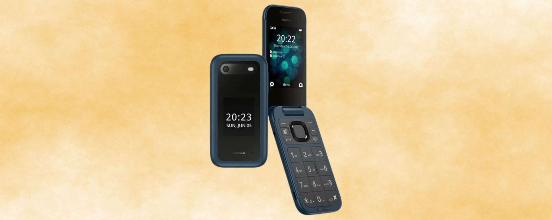 Nokia 2660 Flip: design a conchiglia e Dual SIM a soli 34 euro con codice eBay Nokia 2660 Flip: design a conchiglia e Dual SIM a soli 34 euro con codice eBay