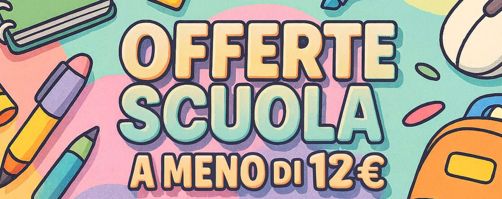 Amazon ritorno a scuola: una MAREA di offerte SPECIALI da 1,57€ a 12€ Amazon ritorno a scuola: una MAREA di offerte SPECIALI da 1,57€ a 12€
