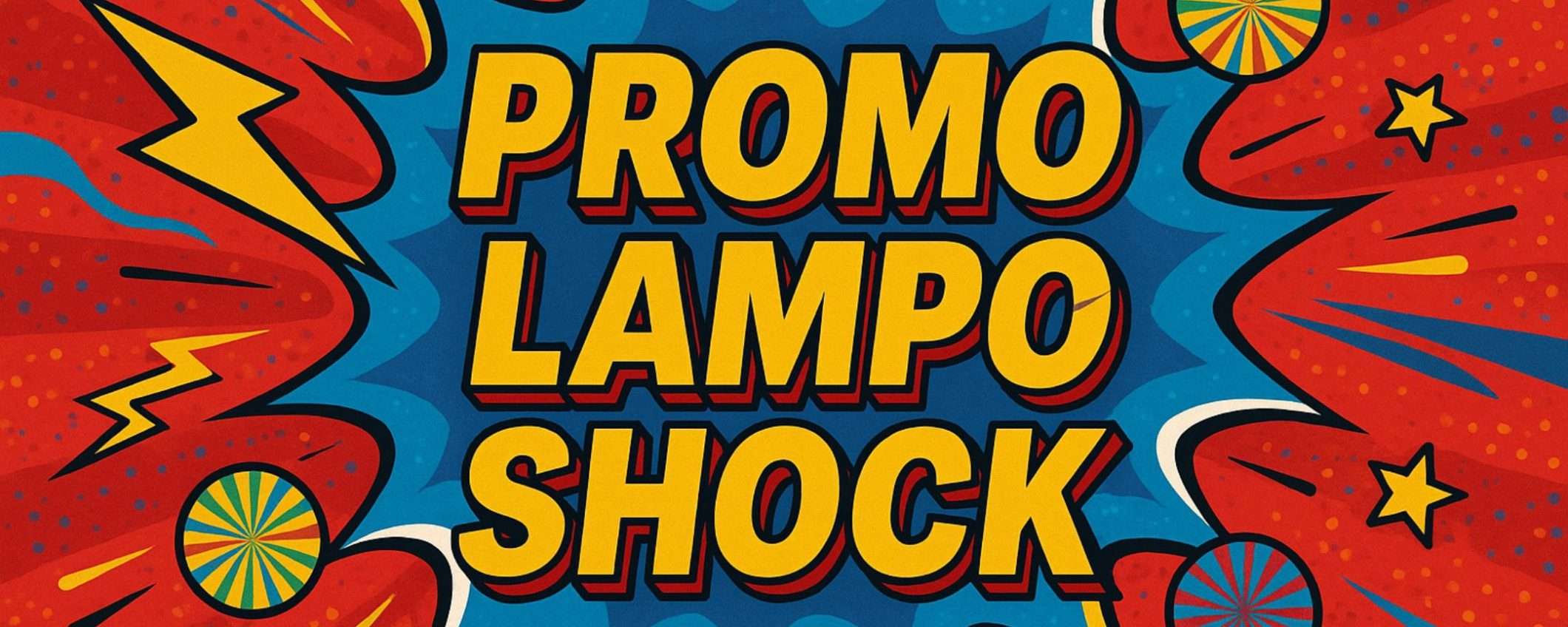 Promo lampo da SHOCK TOTALE su Amazon per il primo agosto: a partire da 5,23€ Promo lampo da SHOCK TOTALE su Amazon per il primo agosto: a partire da 5,23€