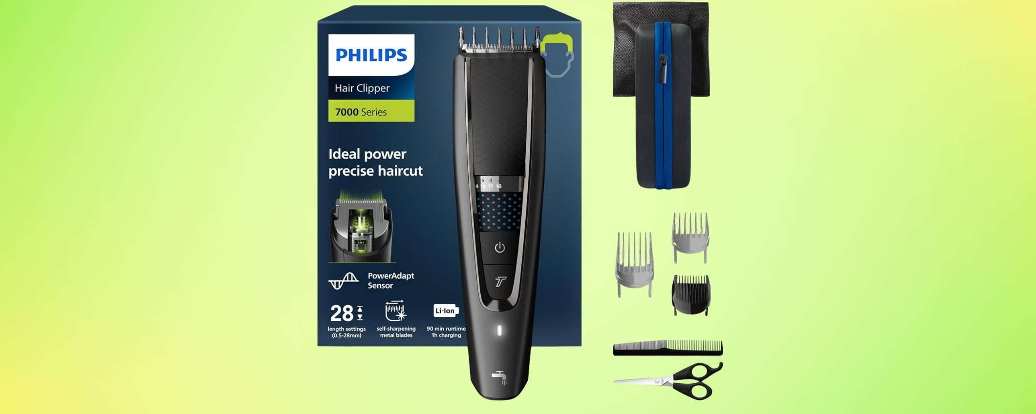 Regolacapelli Philips con accessori in SUPER OFFERTA Regolacapelli Philips con accessori in SUPER OFFERTA