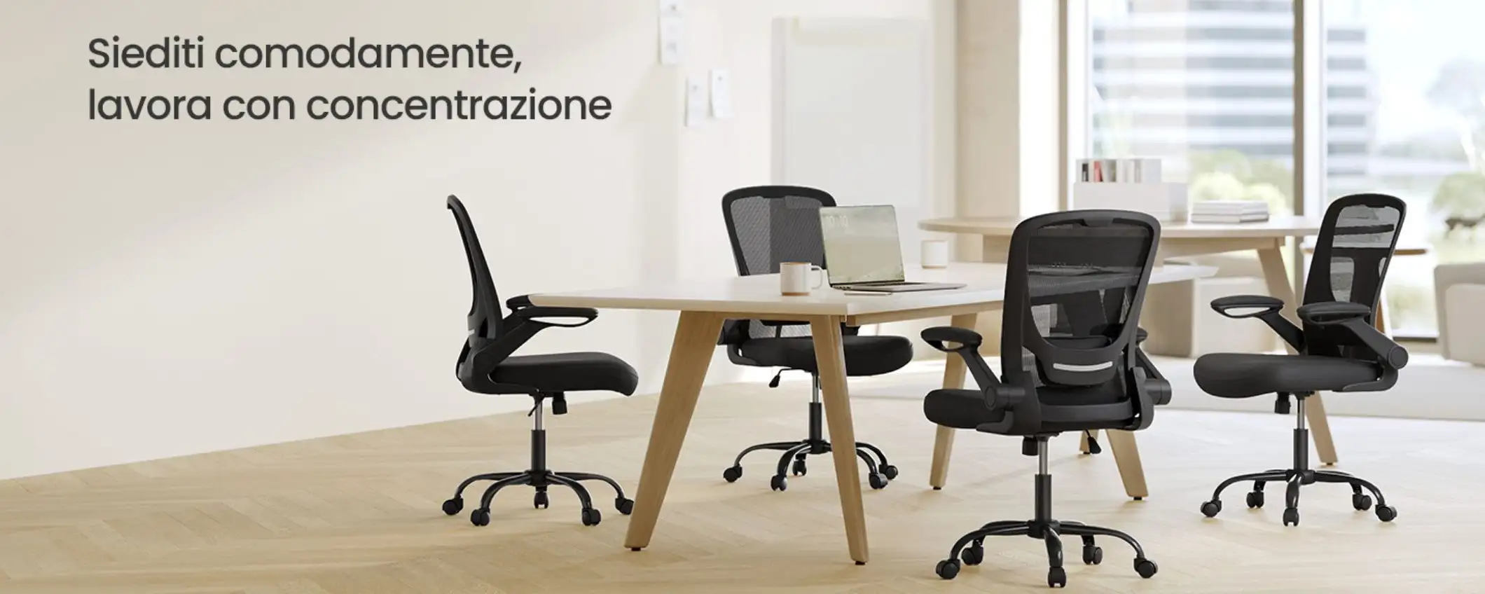 Sedia da ufficio ergonomica e girevole in offerta Amazon: bastano 64 euro Sedia da ufficio ergonomica e girevole in offerta Amazon: bastano 64 euro