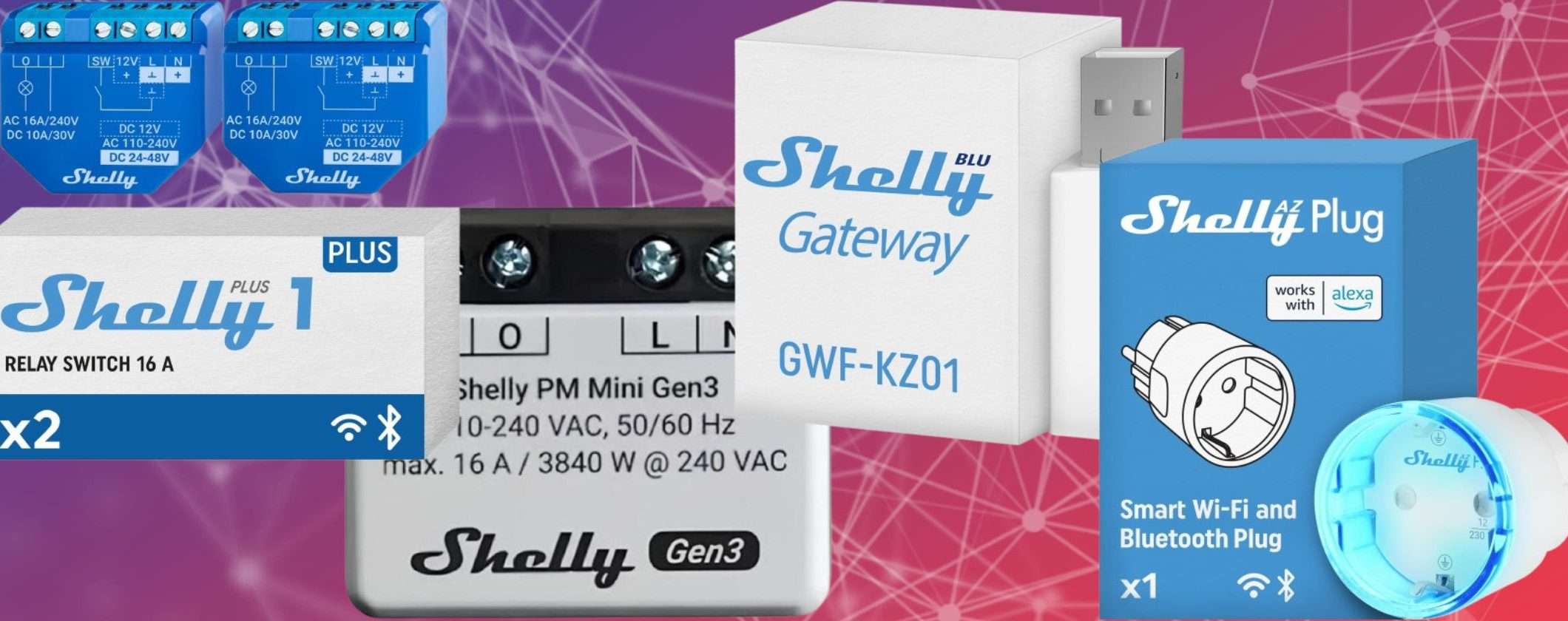 Shelly FESTA GRANDE su Amazon: il meglio per la casa smart a prezzo SHOCK Shelly FESTA GRANDE su Amazon: il meglio per la casa smart a prezzo SHOCK