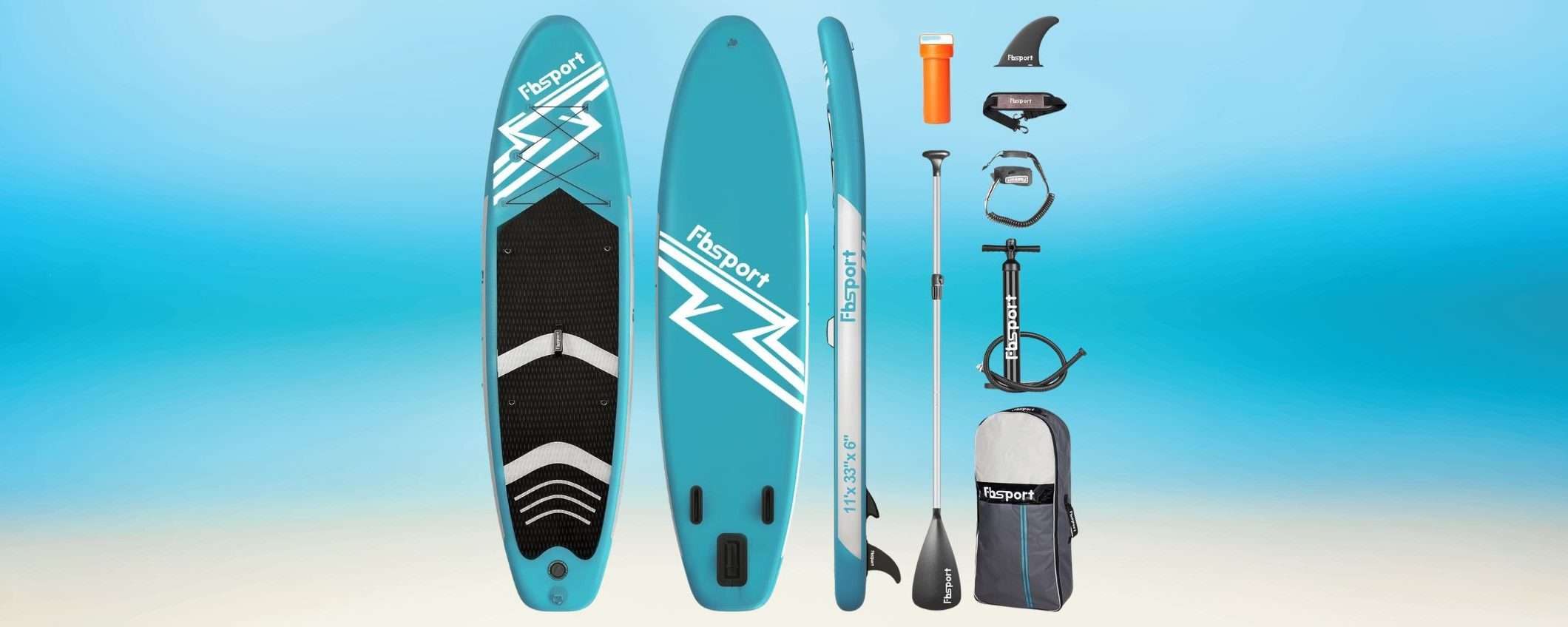 Tavola da SUP gonfiabile: l'oggetto COOL dell'estate è in SCONTO Amazon
