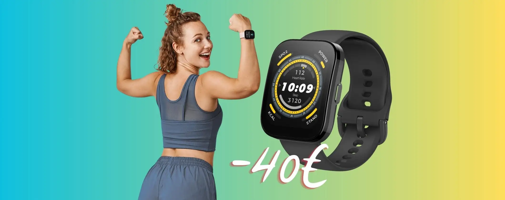 Amazfit Bip 5 con Alexa e GPS integrati a 40€ in meno è un vero affare