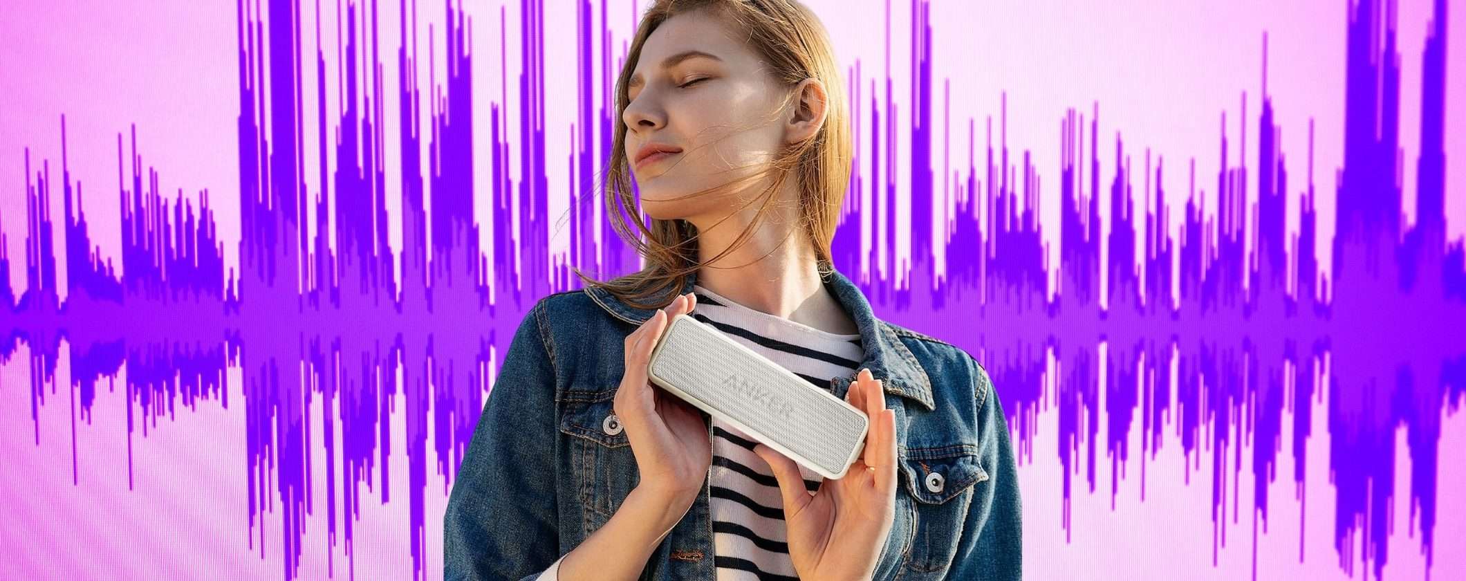 Anker SoundCore 2: speaker Bluetooth potente, impermeabile e con super batteria Anker SoundCore 2: speaker Bluetooth potente, impermeabile e con super batteria