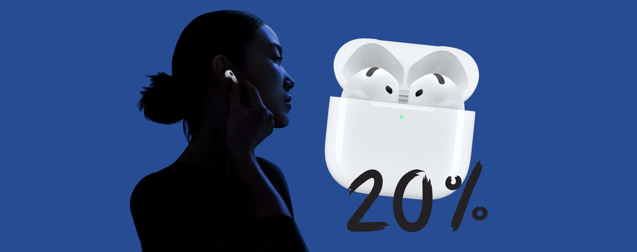 Apple AirPods 4 a un prezzo strepitoso da non perdere su Amazon (-20%) Apple AirPods 4 a un prezzo strepitoso da non perdere su Amazon (-20%)
