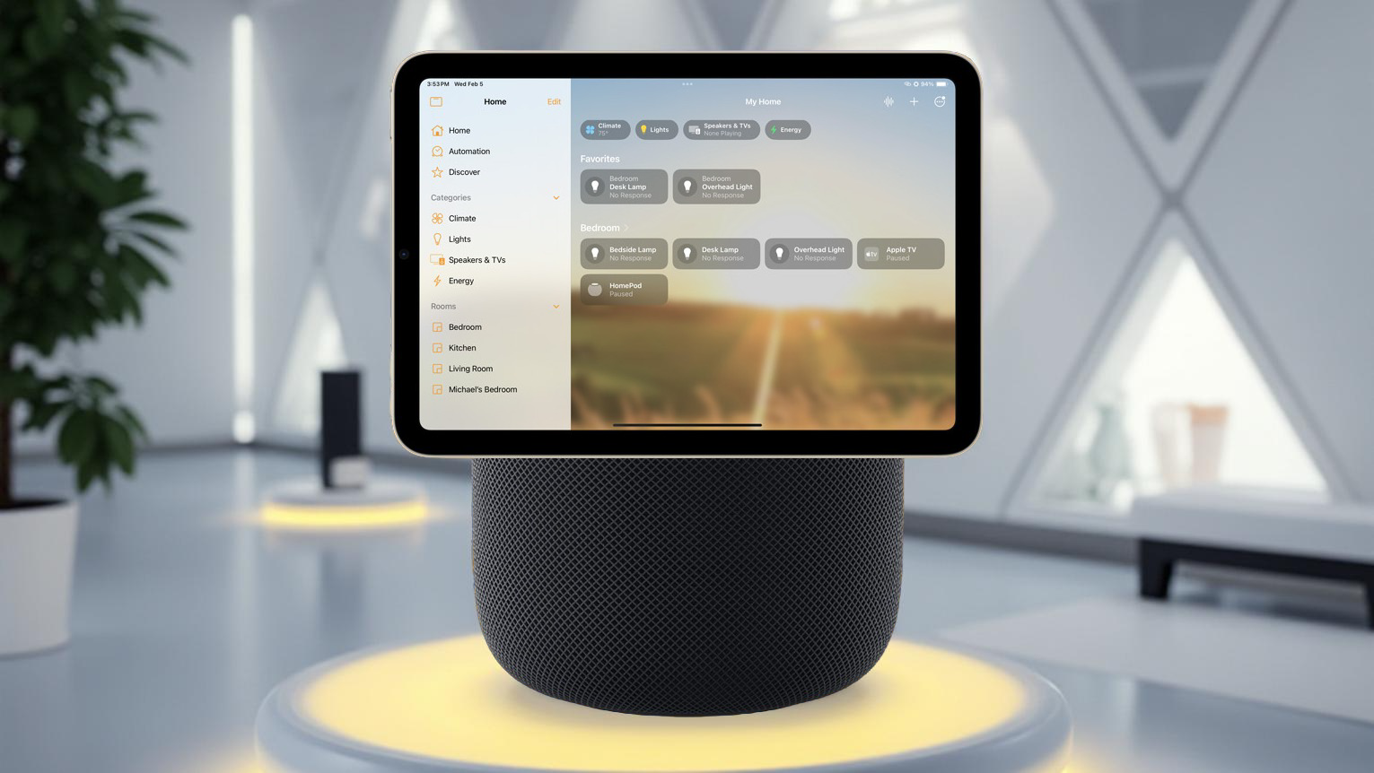 apple homeOS smart home