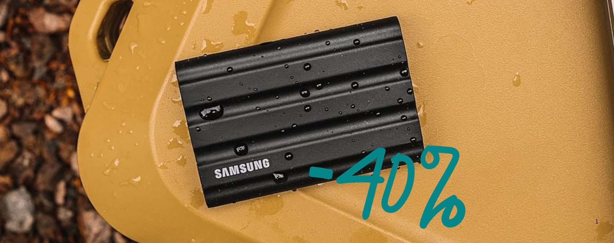 Archivia ciò che vuoi con l'SSD portatile Samsung T7 da 1TB ora al 40% Archivia ciò che vuoi con l'SSD portatile Samsung T7 da 1TB ora al 40%