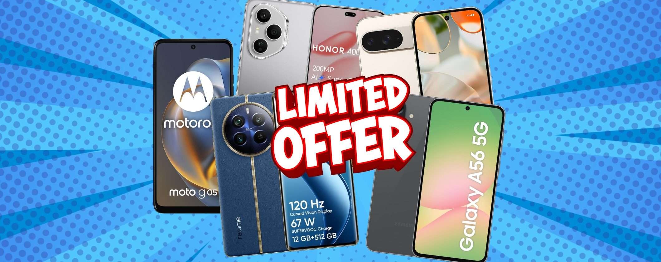 BOMBE Amazon nella categoria Smartphone: 5 modelli oggi a prezzi SHOCK BOMBE Amazon nella categoria Smartphone: 5 modelli oggi a prezzi SHOCK