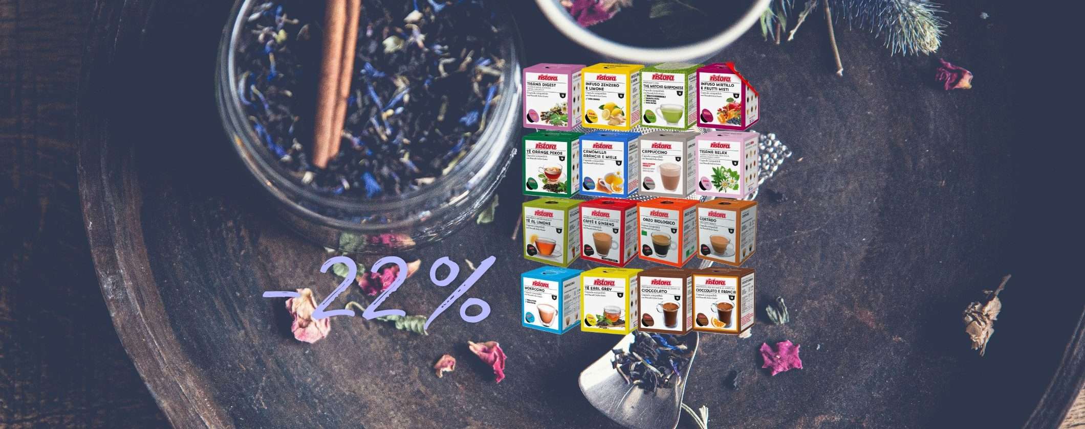 Cialde Bevande Ristora per Dolce Gusto: 22% di sconto su eBay Cialde Bevande Ristora per Dolce Gusto: 22% di sconto su eBay