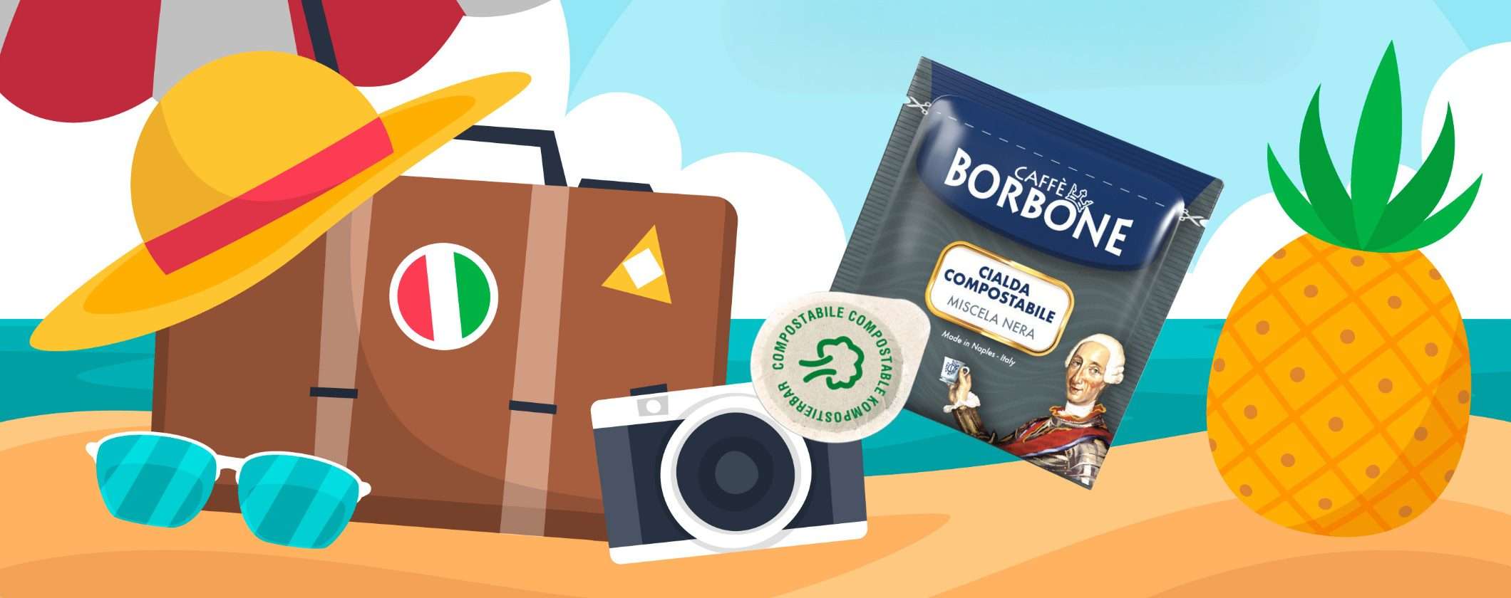 Cialde Caffè Borbone ESE: solo 0,18€ al sottocosto di Ferragosto su eBay