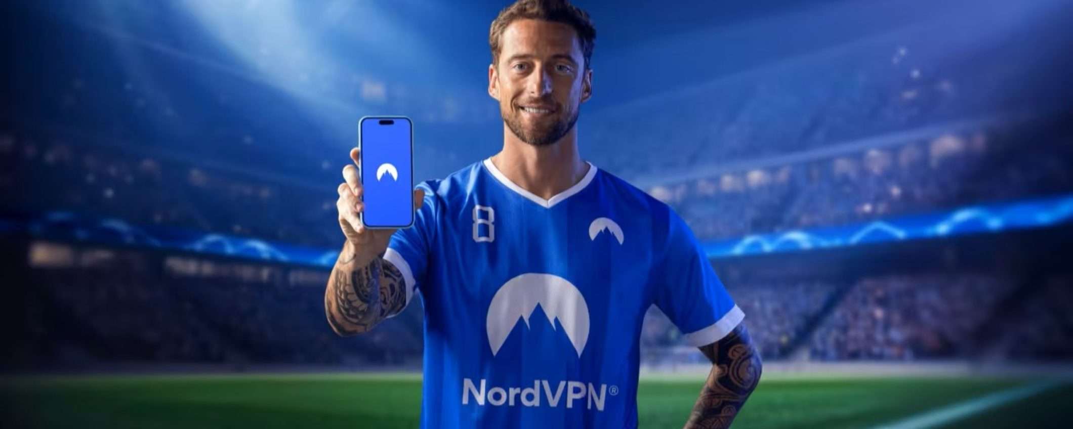 NordVPN schiera in campo Claudio Marchisio: ecco la nuova offerta con 3 mesi extra gratis