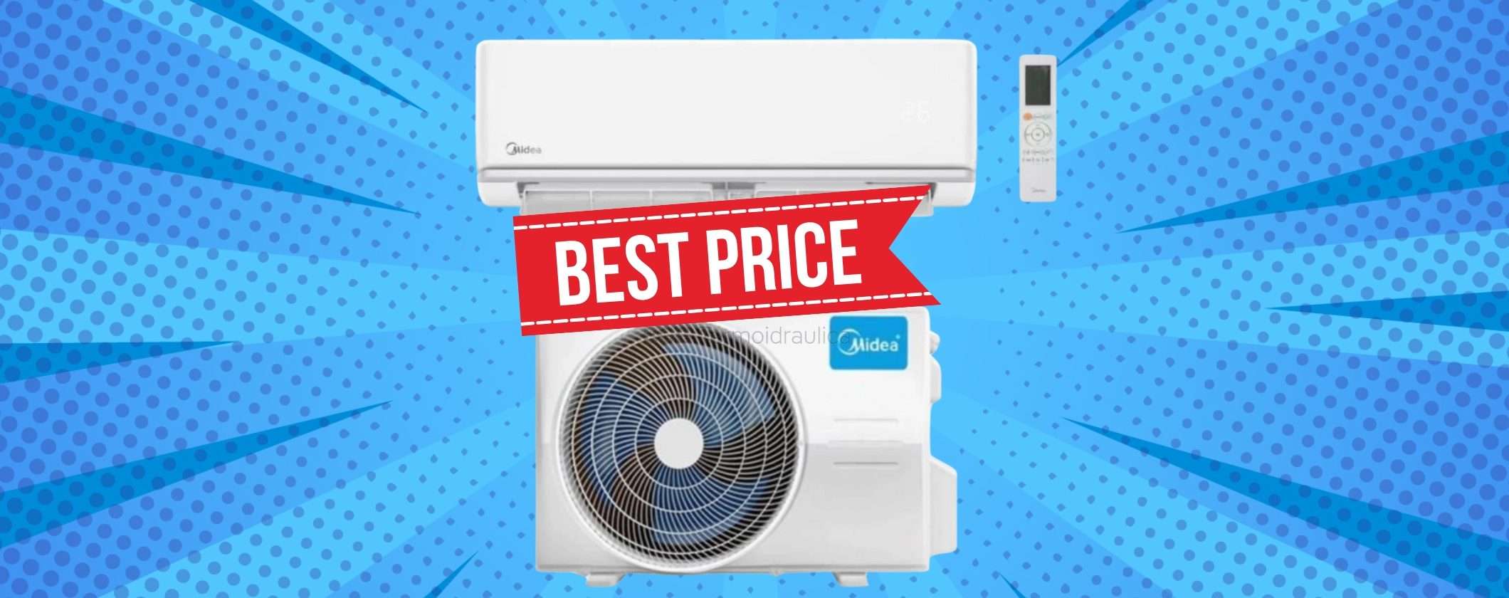Climatizzatore monosplit da 9000 BTU A++ per basso consumo e ottima resa