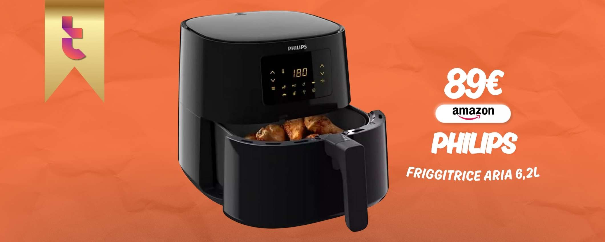 Philips Airfryer 6,2L è la REGINA della cucina, 14in1 a prezzo fritto Philips Airfryer 6,2L è la REGINA della cucina, 14in1 a prezzo fritto
