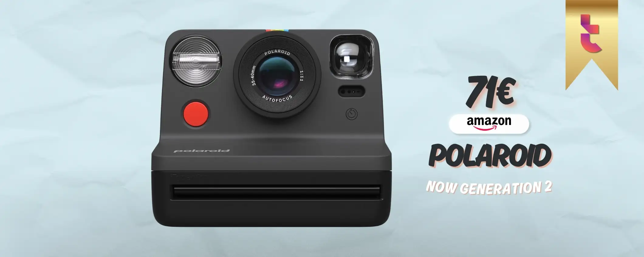 Polaroid Now immortala ogni ricordo con un click a prezzo magico