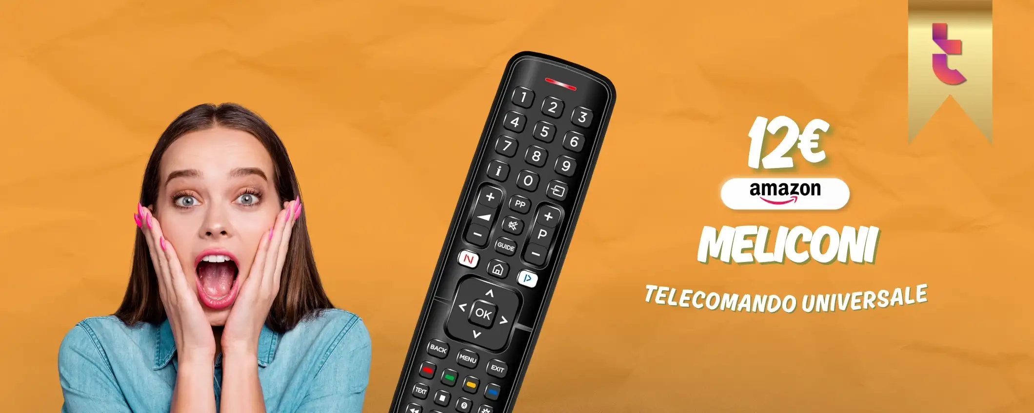 Questo telecomando si connette a QUALSIASI televisore in 1 secondo (12€) Questo telecomando si connette a QUALSIASI televisore in 1 secondo (12€)