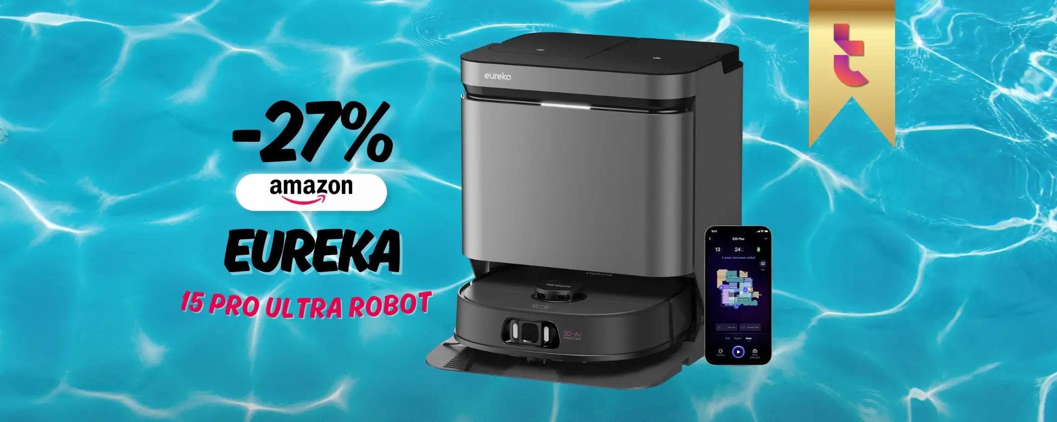 EUREKA J15 Pro Ultra è la nuova gen di robot: in casa è la differenza
