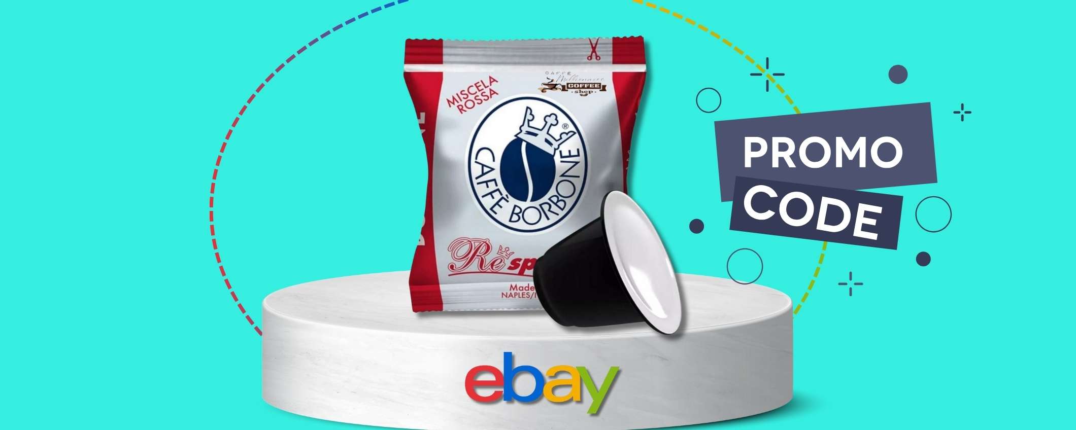 PIENO di Caffè Borbone con 300 caps miscela Rossa Nespresso a 0,18€ cad PIENO di Caffè Borbone con 300 caps miscela Rossa Nespresso a 0,18€ cad