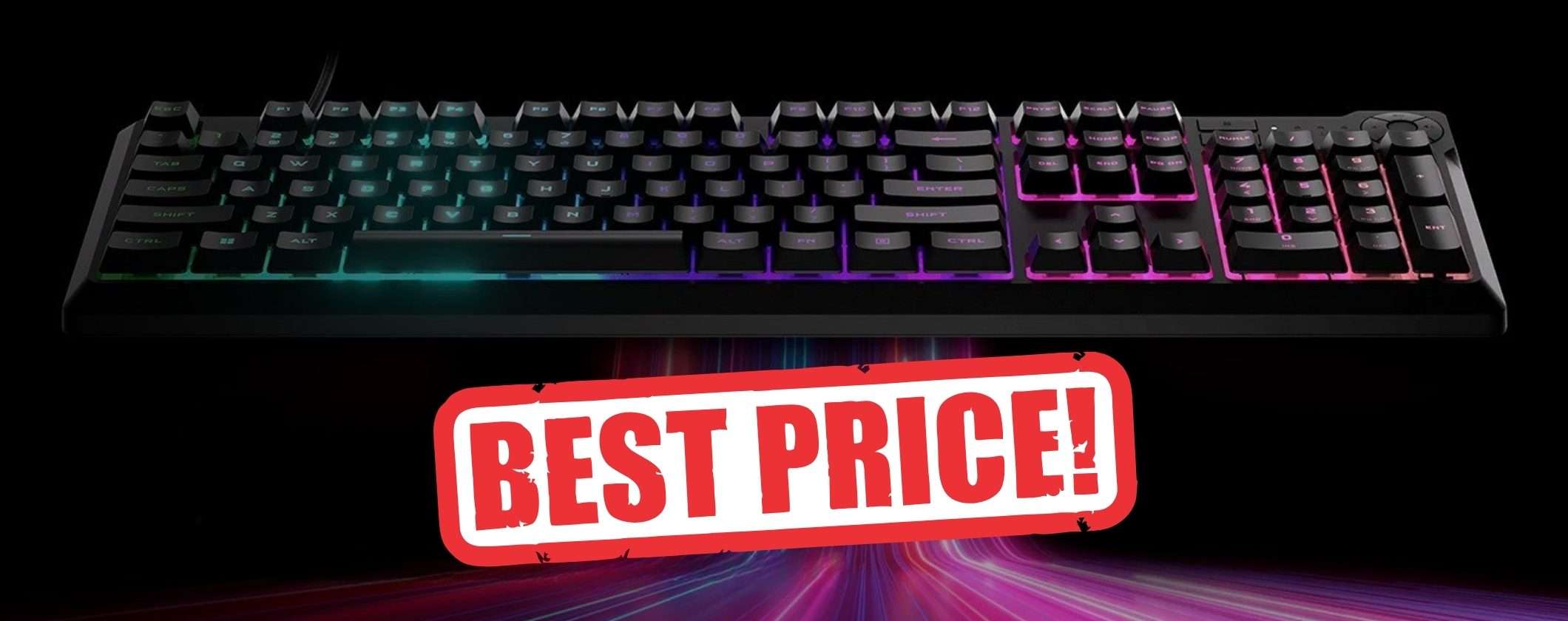Corsair K55 CORE RGB: tastiera da gaming cablata per dominare le partite Corsair K55 CORE RGB: tastiera da gaming cablata per dominare le partite