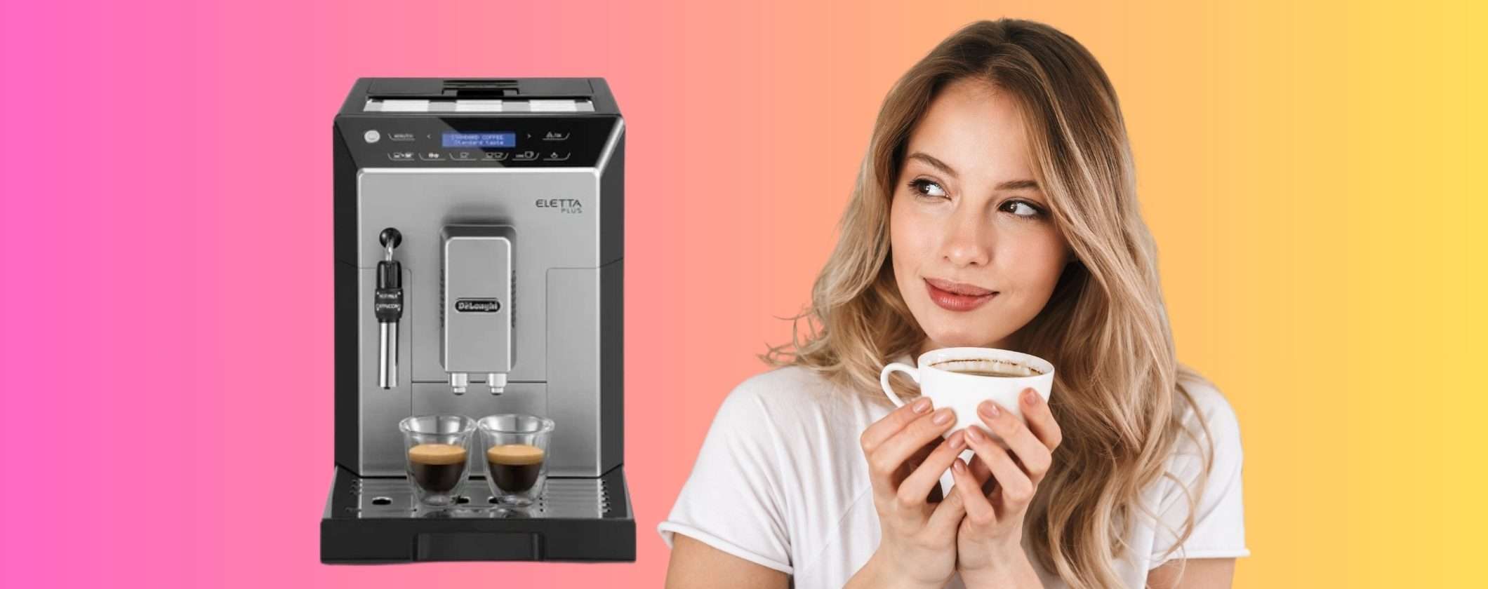 De'Longhi Eletta Plus con macinacaffè: l'espresso a casa come al bar (ricondizionato) De'Longhi Eletta Plus con macinacaffè: l'espresso a casa come al bar (ricondizionato)