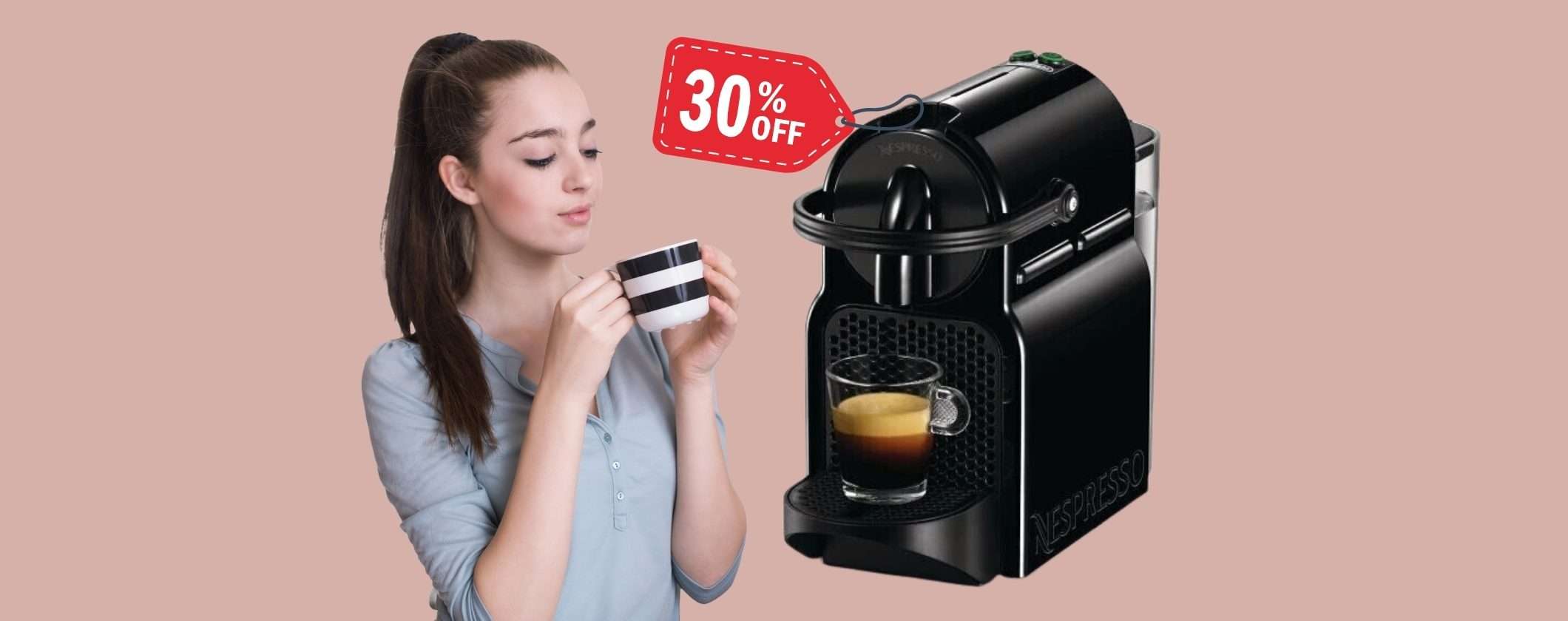 De'Longhi Nespresso Inissia: caffè in capsule buonissimo con pressione da 19 bar