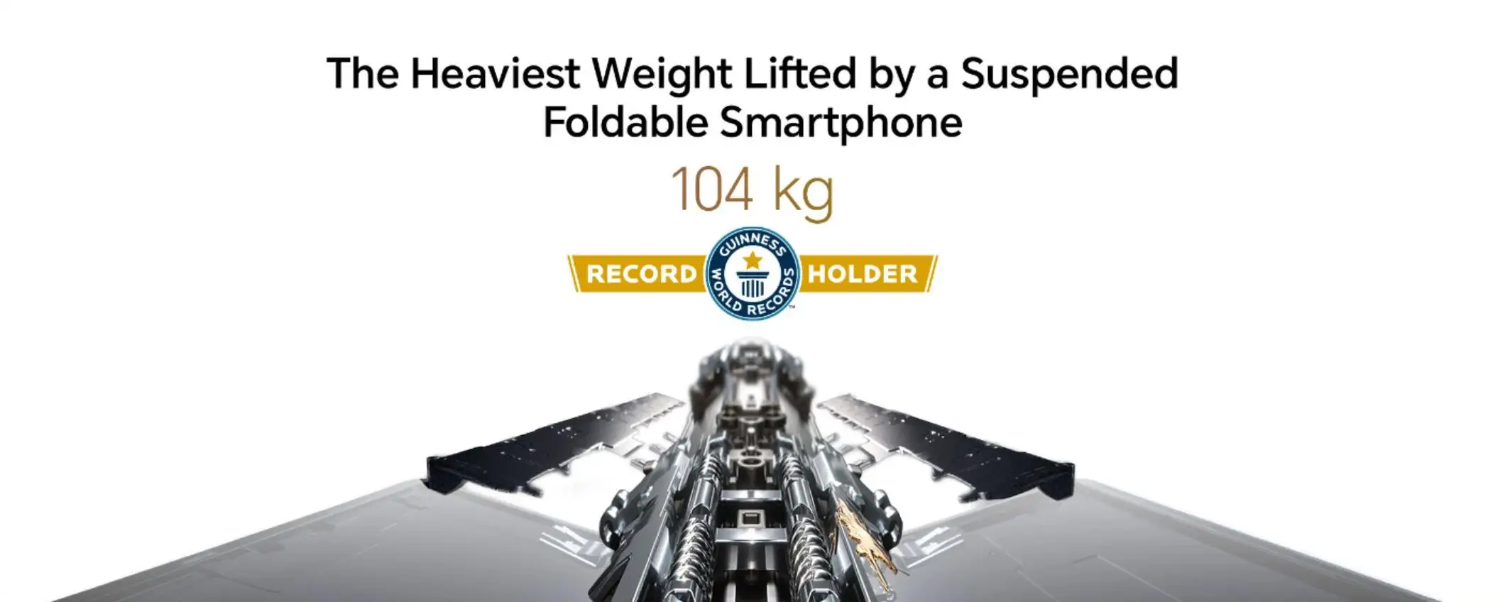 HONOR Magic V5 entra nel Guinness World Records: il foldable che solleva 104 kg HONOR Magic V5 entra nel Guinness World Records: il foldable che solleva 104 kg