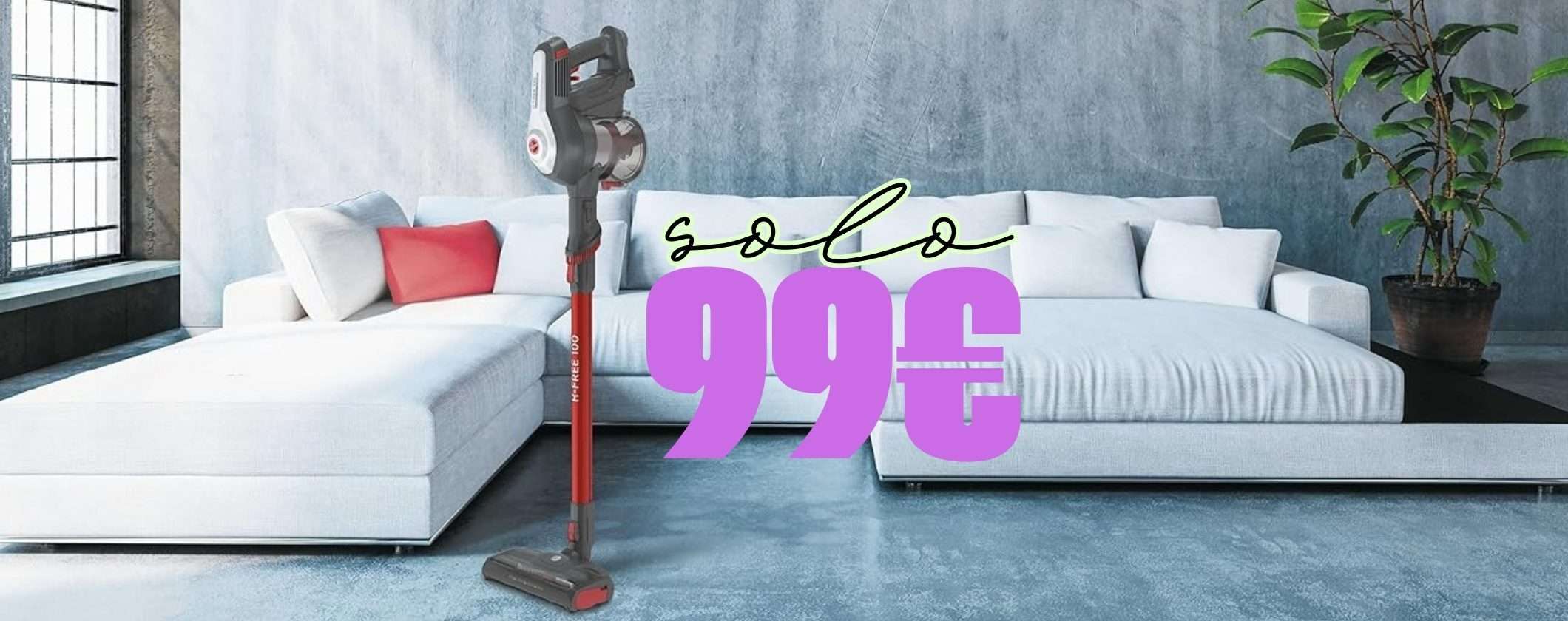 Hoover H-FREE 100: la scopa elettrica economica che non delude (99€) Hoover H-FREE 100: la scopa elettrica economica che non delude (99€)