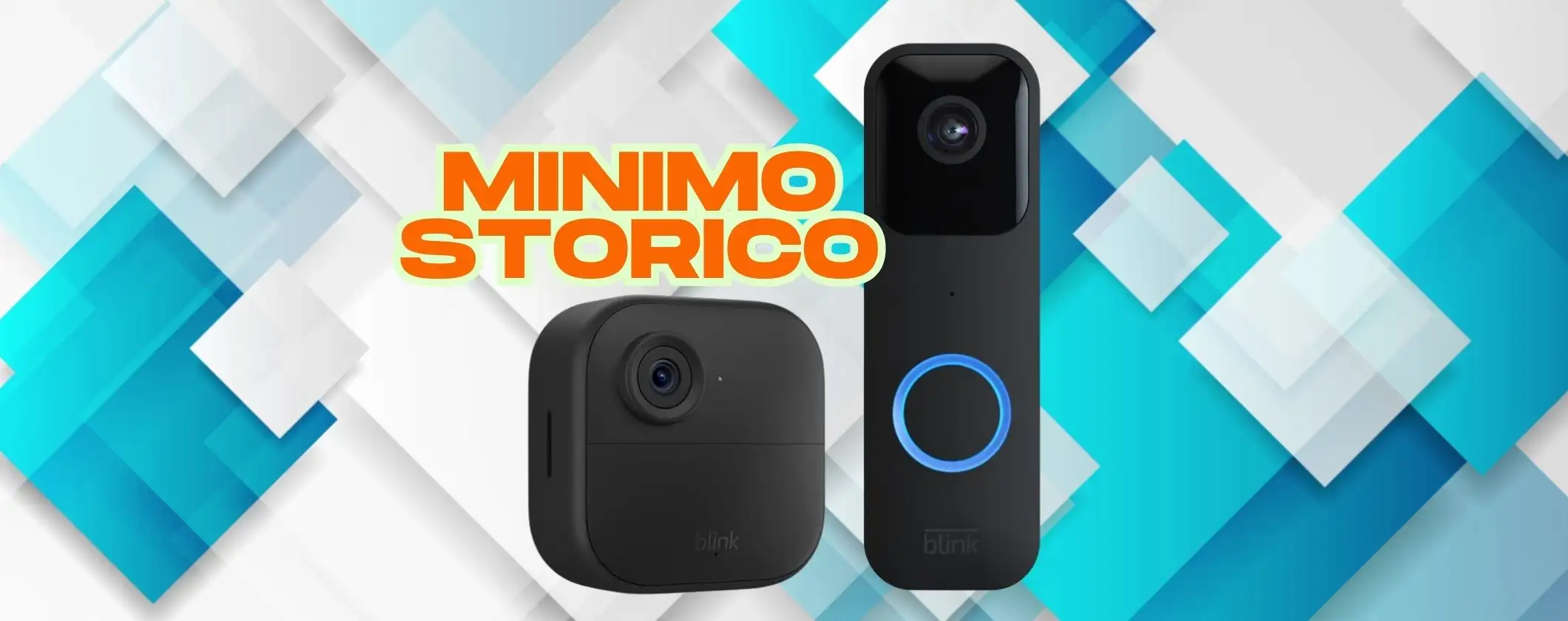 Kit sorveglianza formato da videocamera Blink e videocitofono smart al 41% Kit sorveglianza formato da videocamera Blink e videocitofono smart al 41%