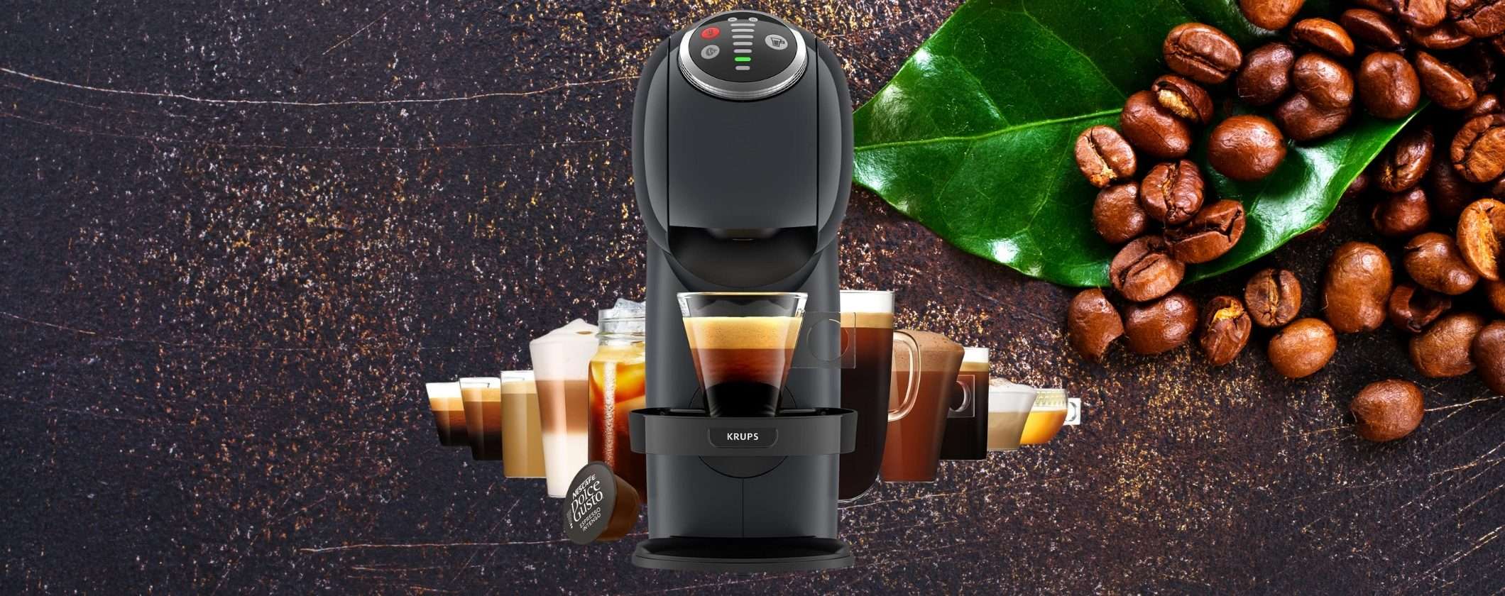 Krups Genio S Plus: macchina per caffè super versatile e ora al giusto prezzo