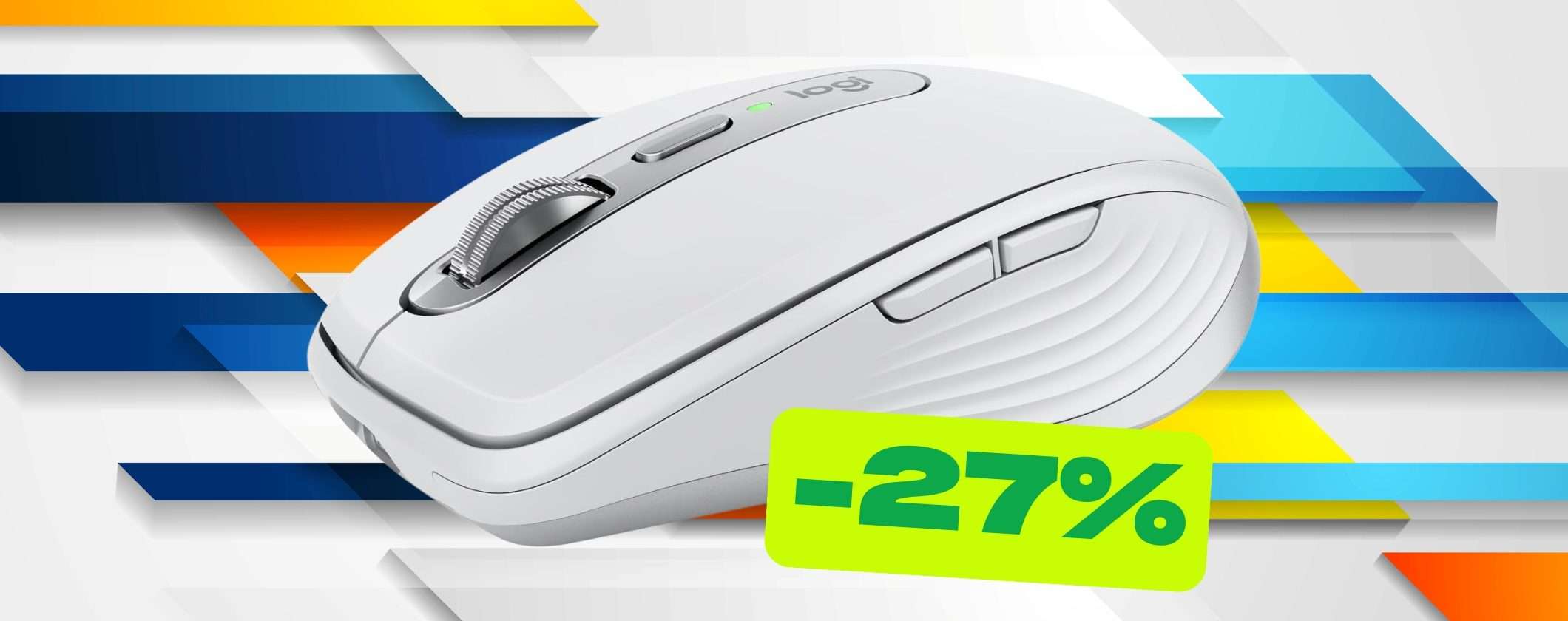 Logitech MX Anywhere 3S: straordinario mouse wireless per tutti i device