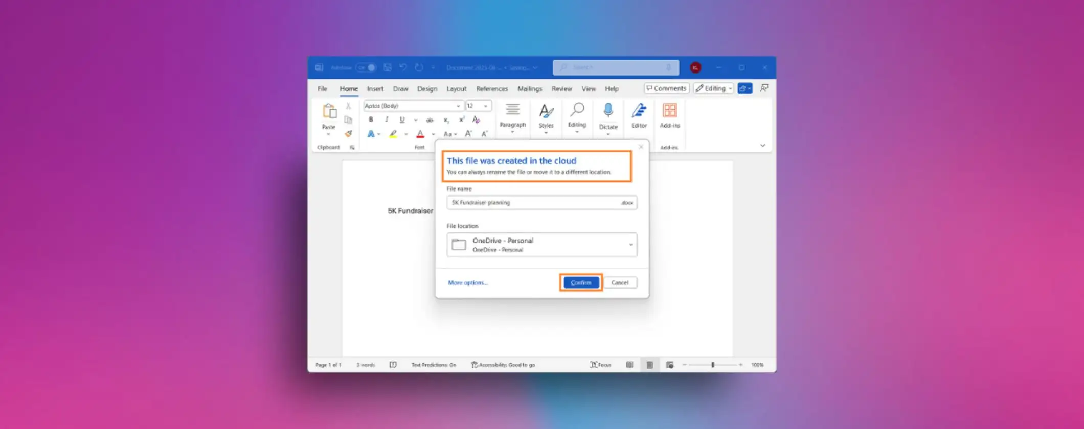 Microsoft sceglie per te: tutti i documenti Word salvati sul cloud