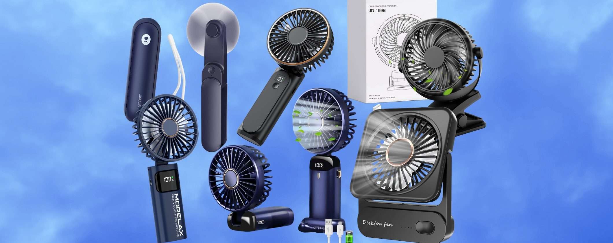 I migliori mini ventilatori portatili oggi su Amazon a meno di 15€
