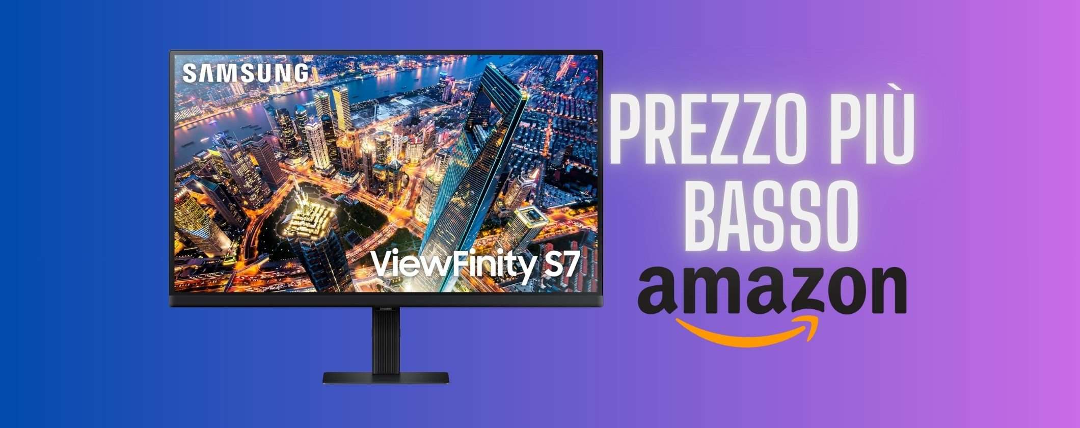 Monitor Samsung ViewFinity S70D da 27 pollici: basso costo e massima resa