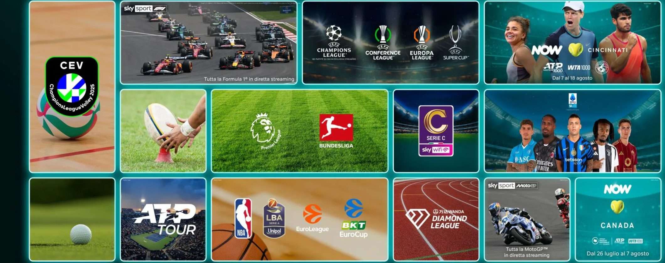 NOW PASS SPORT per te potrebbe non aumentare subito