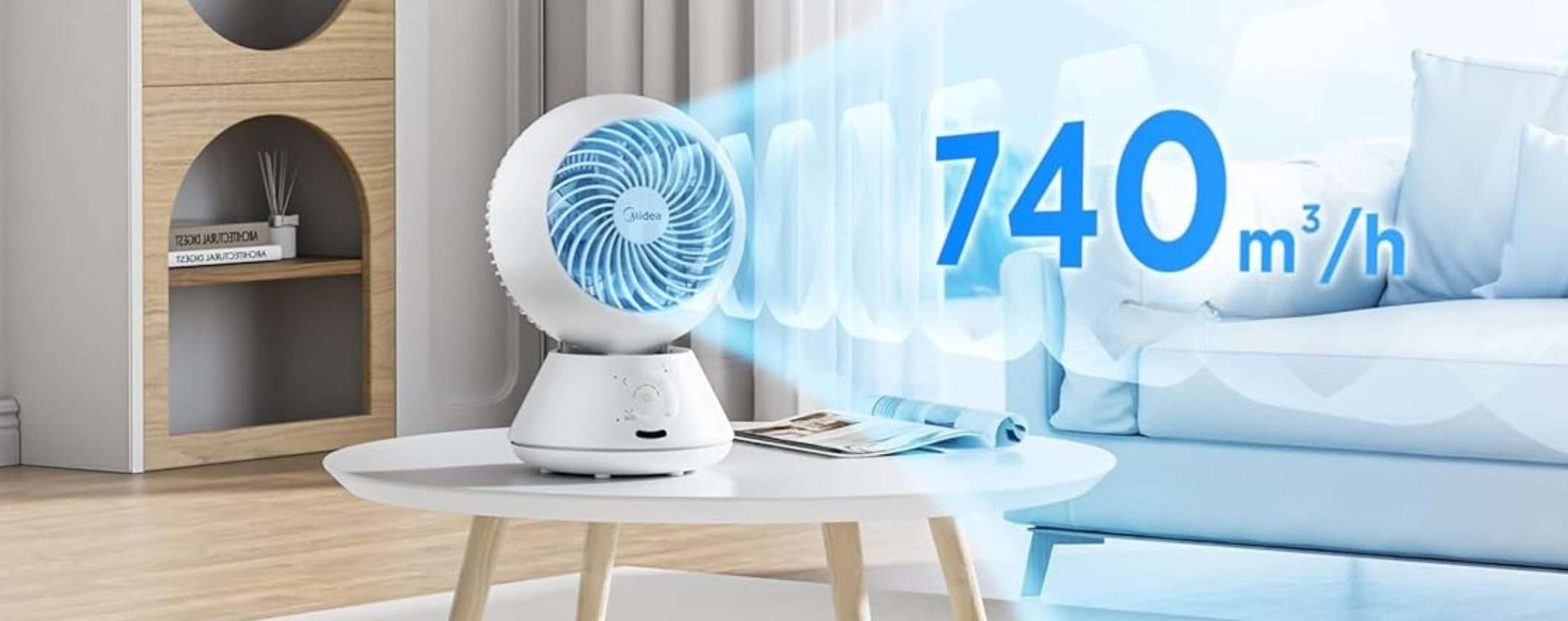 Piccolo ma potente ventilatore da tavolo con spesa minima (35€) Piccolo ma potente ventilatore da tavolo con spesa minima (35€)