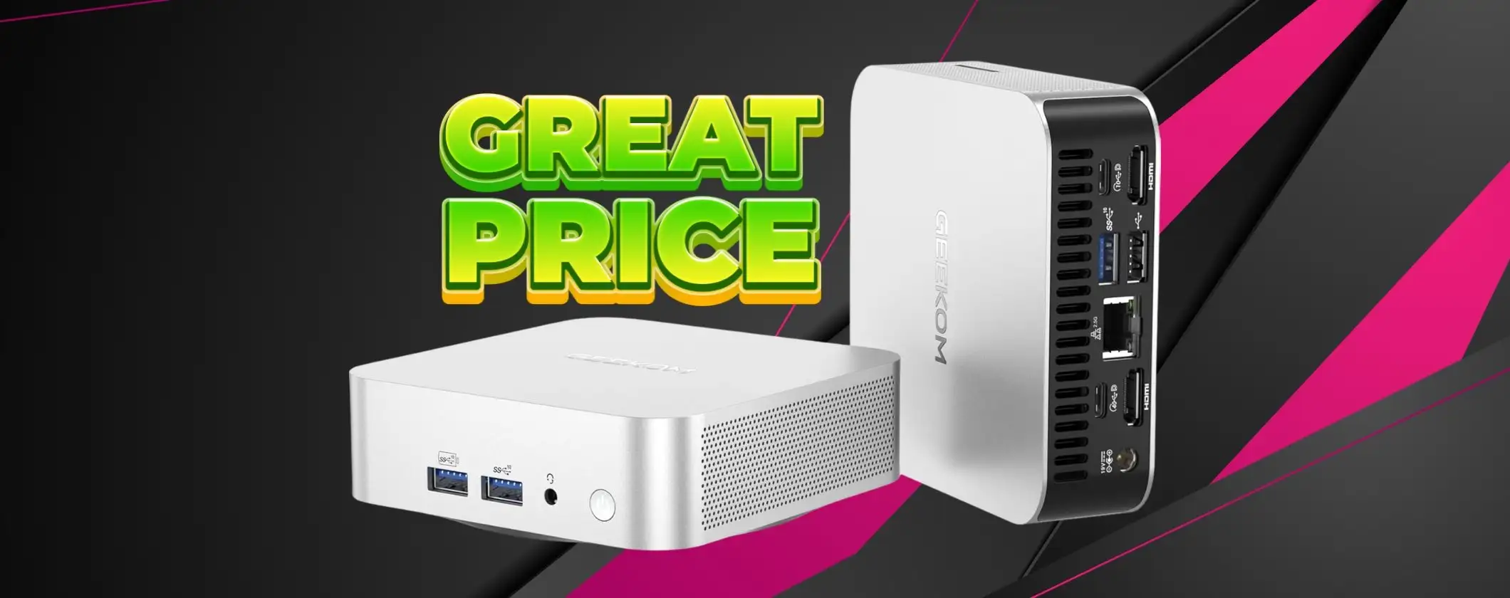 Potente Mini PC con AMD Ryzen 7 e SSD da 512GB in offerta limitata