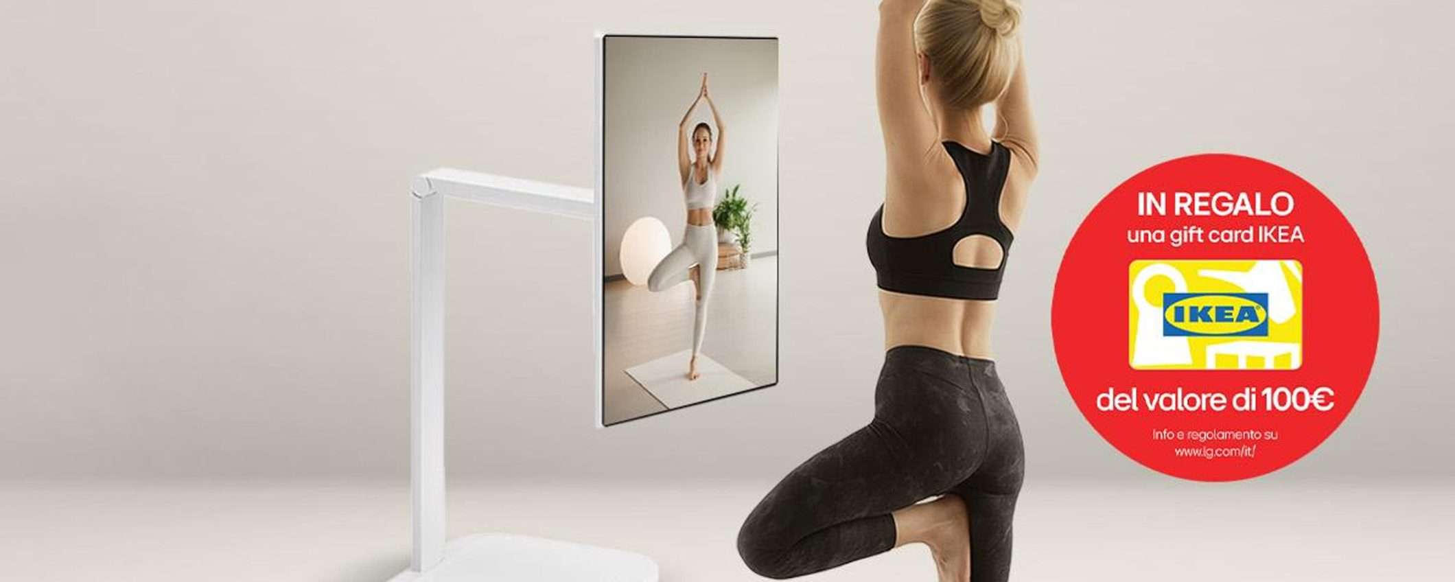 Nuova promo LG: ricevi una gift card IKEA da 100€ acquistando un monitor Swing