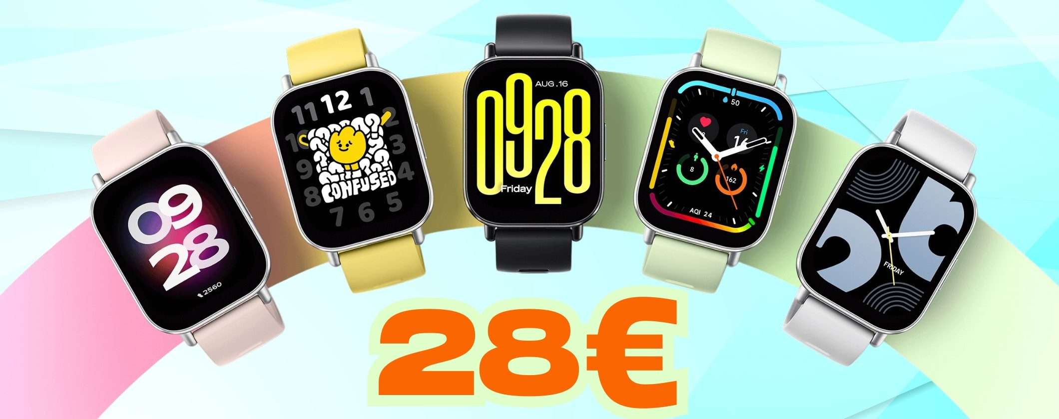 Redmi Watch 5 Active con oltre 140 sport e resistenza a 5ATM a soli 28€ Redmi Watch 5 Active con oltre 140 sport e resistenza a 5ATM a soli 28€