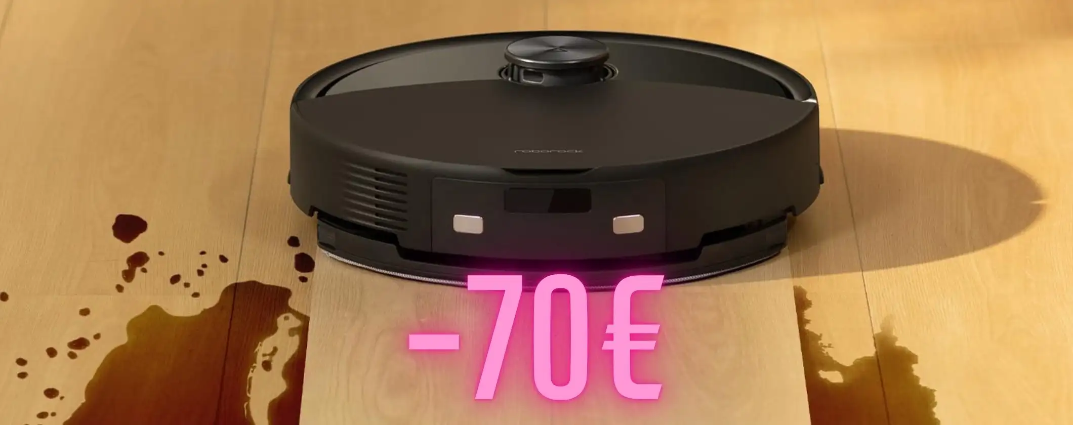 Roborock Q10 S5: straordinario robot aspirapolvere in sconto di 70€