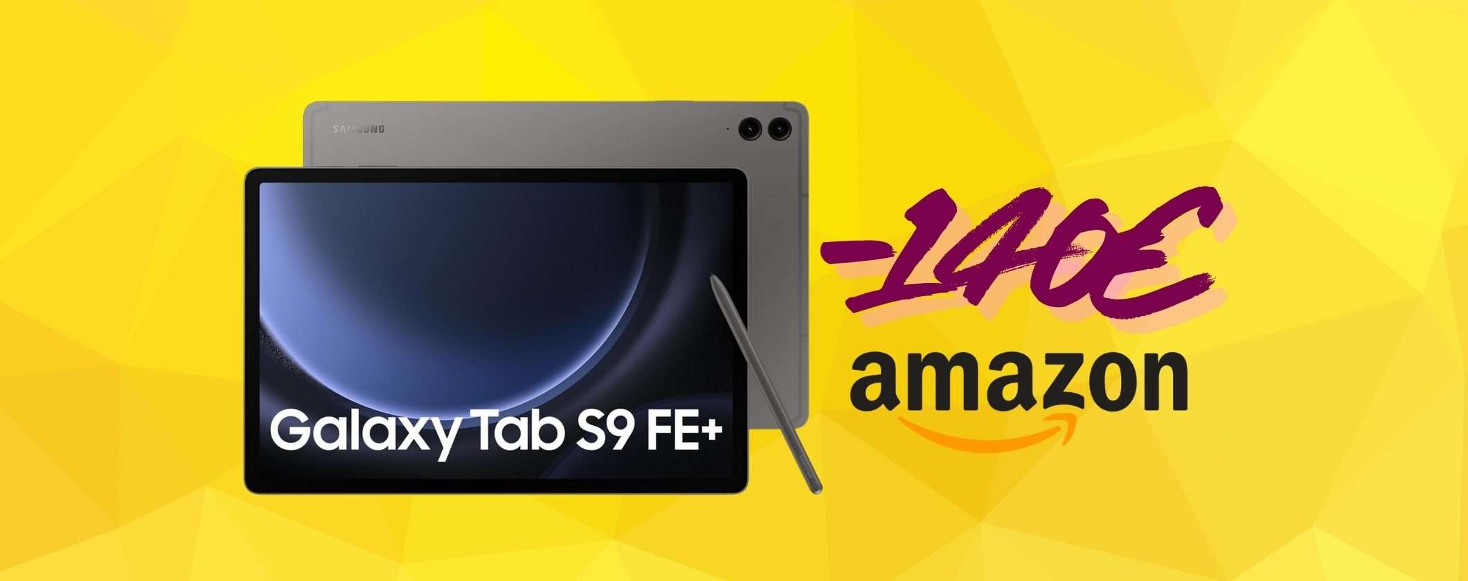 Samsung Galaxy Tab S9 FE+ è super e a questo prezzo anche meglio