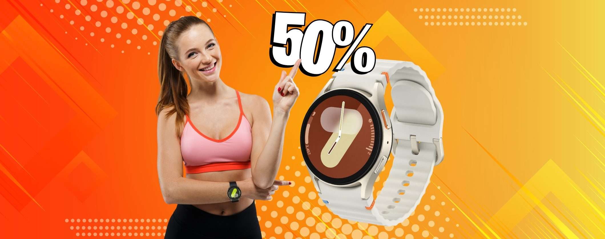 Samsung Galaxy Watch7 a metà prezzo è un affare da non farsi sfuggire Samsung Galaxy Watch7 a metà prezzo è un affare da non farsi sfuggire