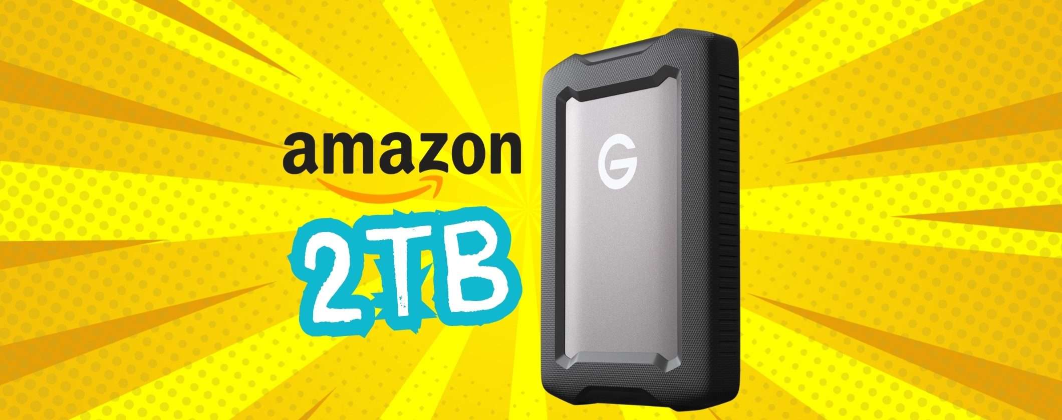 SanDisk Professional: Hard Disk portatile da 2TB a prezzo bomba