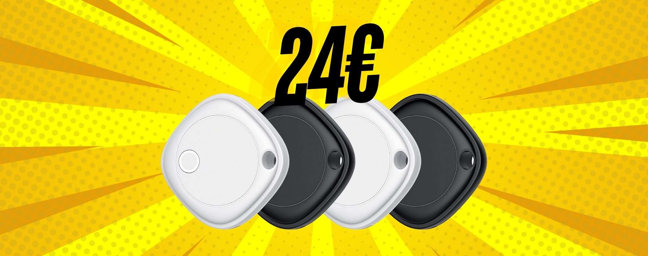 Smart Air Tag: 4 trova oggetti a meno della metà su Amazon (24€) Smart Air Tag: 4 trova oggetti a meno della metà su Amazon (24€)