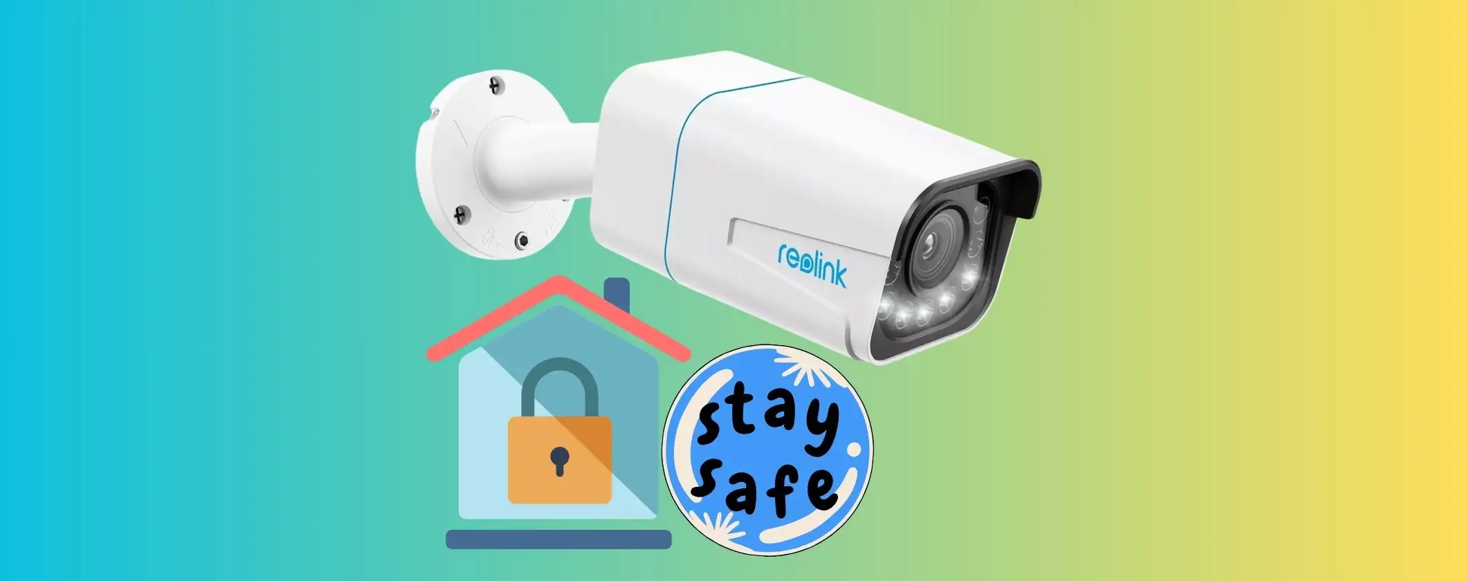 Telecamera di sicurezza Reolink con rilevamento intelligente per casa sicura Telecamera di sicurezza Reolink con rilevamento intelligente per casa sicura
