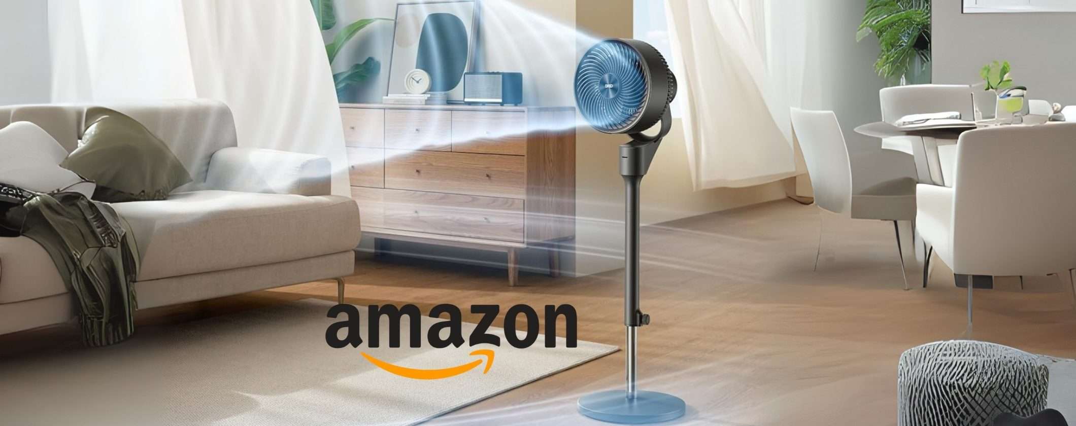 Ventilatore a piantana silenzioso e con telecomando a prezzo irresistibile