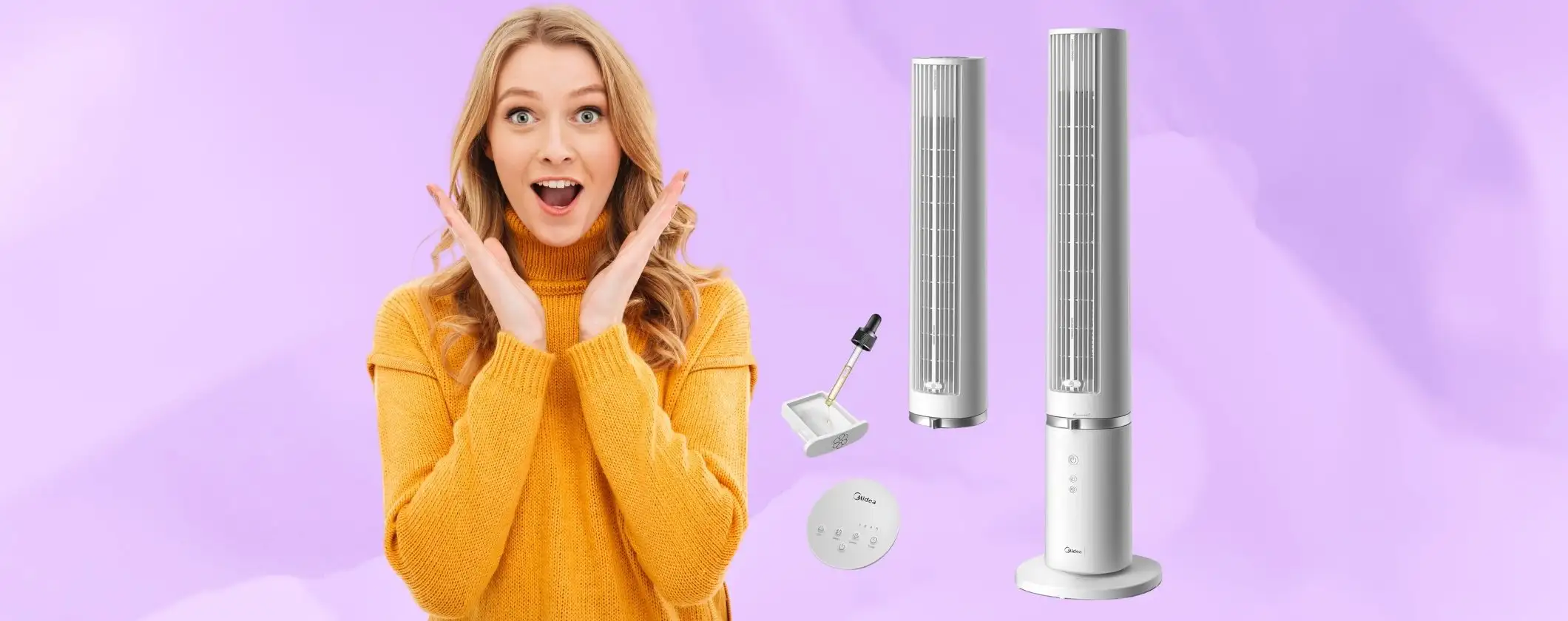 Ventilatore a torre potente, versatile e silenzioso a un ottimo prezzo Ventilatore a torre potente, versatile e silenzioso a un ottimo prezzo