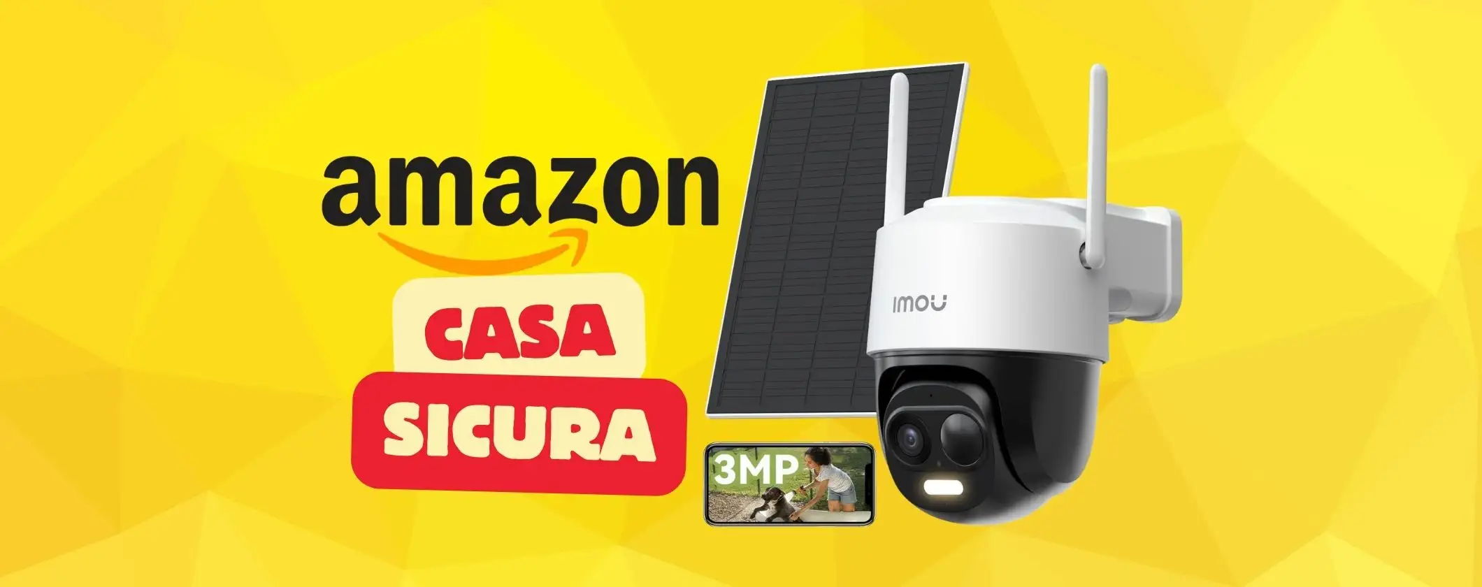 Videocamera di sorveglianza WiFi con pannello solare: casa sicura e spesa minima Videocamera di sorveglianza WiFi con pannello solare: casa sicura e spesa minima