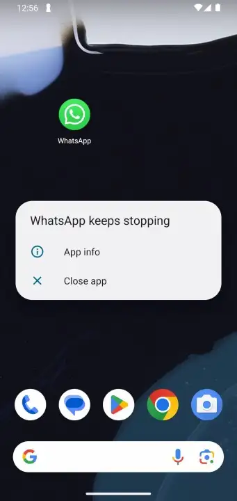 whatsapp non funziona si blocca