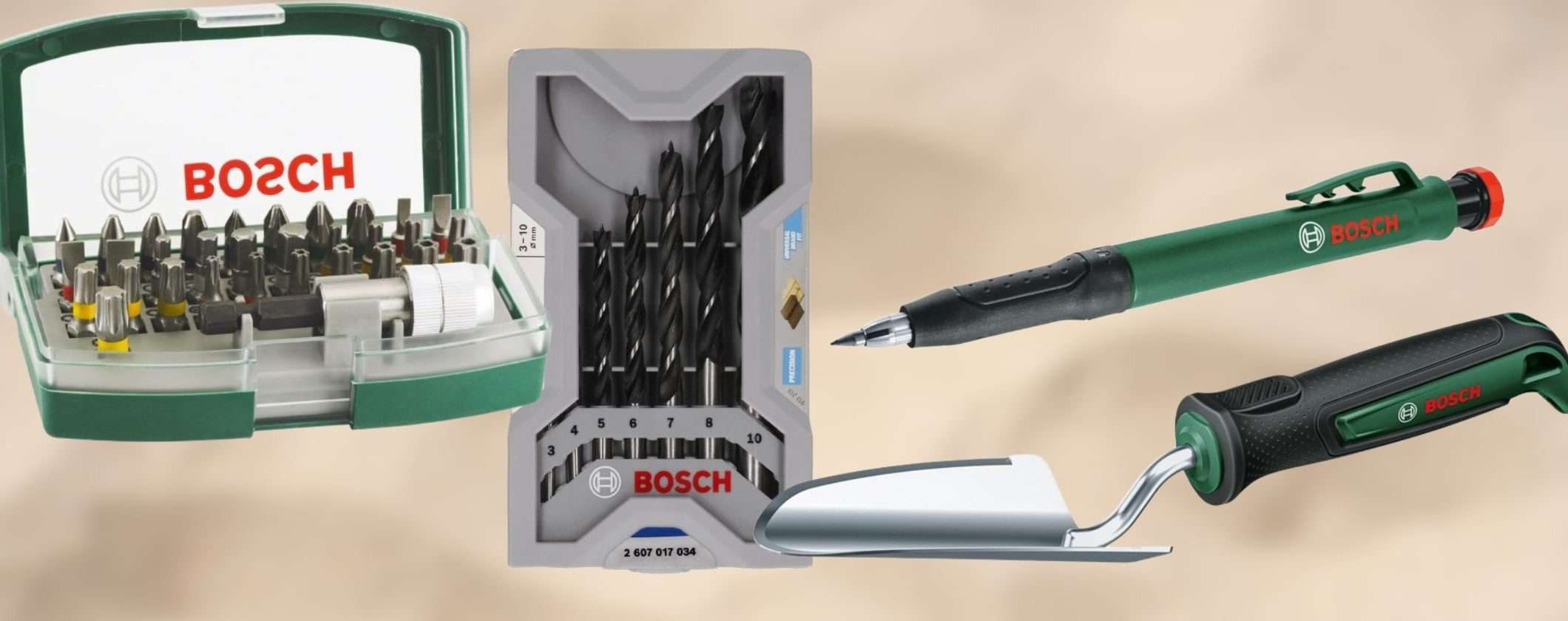 Bosch fino a 15€: una marea di accessori a prezzo ASSURDO su Amazon
