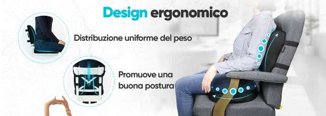 Cuscino ergonomico
